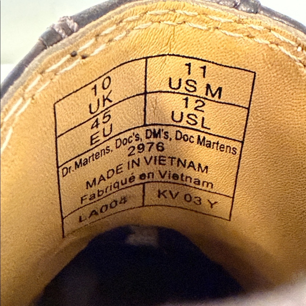 Dr. Martens 2976 Chelsea Boots Brown Leather US 11 - Picture 5 of 7